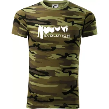 Evoluce spodního prádla - Army CAMOUFLAGE - S ( Zelený maskáč )