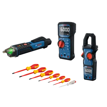 Šroubovák Bosch Profesionální sada: GDM 600-15 + GMC 600-15 + GVD 1000-17 + Sada šroubováků VDE SL/PH 7 ks