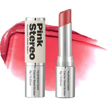 Rtěnka Hydratační matný balzám na rty - Alternativestereo Acoustic Matt Balm No.2 Pink Stereo