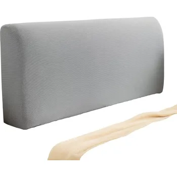 Napínací potah Elastický potah na čelo postele - Šedý, 120 x 70 cm