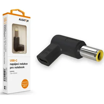 Notebook Aligator USB-C napájecí redukce 7,9 x 5,5 mm pro notebooky Lenovo