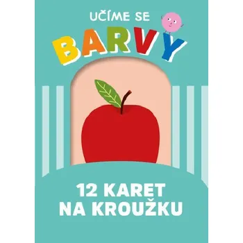 První čtění Učíme se barvy - 12 karet na kroužku
