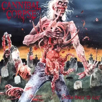 Zahraniční hudba Cannibal Corpse: Eaten Back To Life (Coloured Lillac & Red Splatter, 35th Anniversary) - Vinyl (LP)