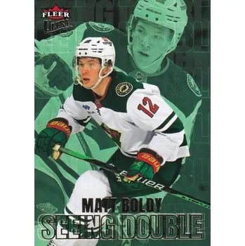 Karetní hra insert karta MATT BOLDY 22-23 Fleer Ultra Seeing Double číslo 30