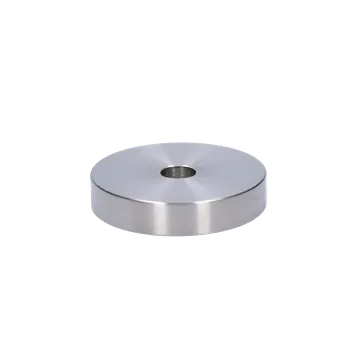 Zábradlí Přechod na vymezení vzdálenosti, ø 50mm /ø 10mm /L: 10mm, broušená nerez K320 /AISI304, bal: 1ks