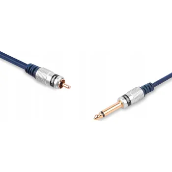 Audio kabel Kabel Vitalco MK78 jack 6,3 mm - 1x RCA (cinch) 5 m