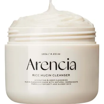 Čistící gel Arencia – Rice Mucin Cleanser – Čisticí balzám s rýží a šnečím mucinem – 120 g