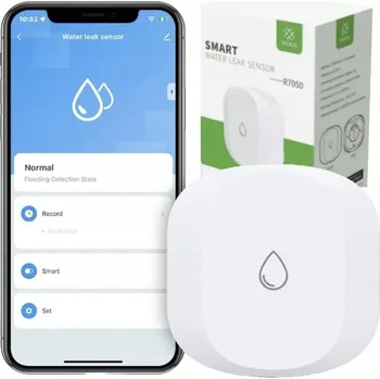 Zabezpečení domácnosti Senzor zaplavení Woox ZIGBEE – připojení k Wi-Fi