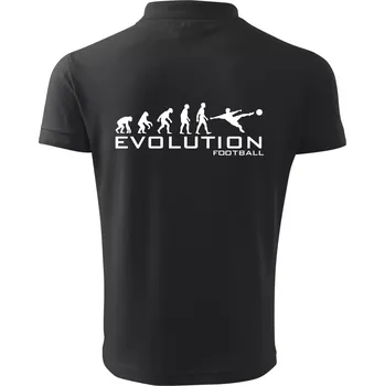 Pánská košile Evolution Football - Polokošile pánská Pique Polo 203 - 5XL ( Dřevěné uhlí )