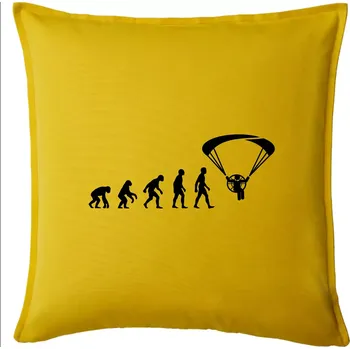 Polštář Evoluce paramotor - Polštář 50x50 - 50x50 - Pouze potah ( Žlutá )