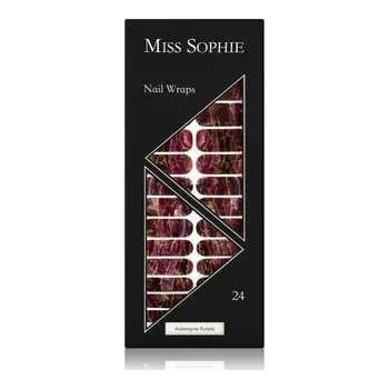 Make-up Miss Sophie Aubergine Purple Fólie na nehty