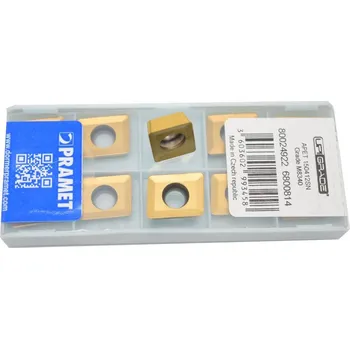 Soustruh Vyměnitelná břitová destička, PRAMET, APET 150412SN:M8340