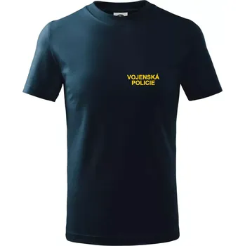 Chlapecké tričko Vojenská Policie - Tričko dětské bavlněné - 98 cm / 2 roky ( Námořní modrá (velmi tmavá - téměř černá) )