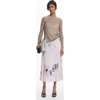 Dámské šaty Dámské zimní šaty DESIGUAL 25WWVK25 1000 VEST KALA Velikost: L