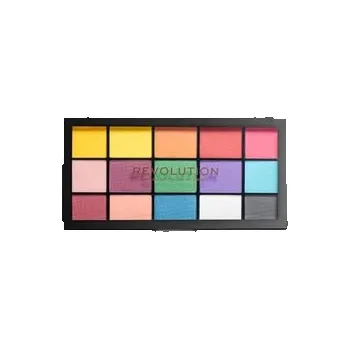 Přípravek na tvář REVOLUTION Reloaded Marvellous Mattes Paletka očních stínů