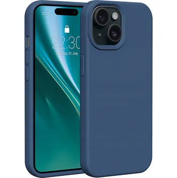 Pouzdro na mobilní telefon Zadní Kryt Etteri pro Apple iPhone 15 modrý