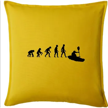 Polštář Evoluce kajak - Polštář 50x50 - 50x50 - Pouze potah ( Žlutá )