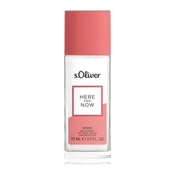 Nestandardní parfém s.Oliver Here & Now Women Deodorant ve spreji