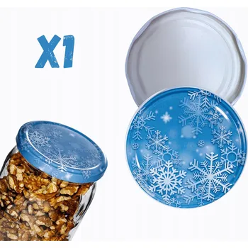 Víčko na zavařovací sklenici Krytka víka šroubovací víčko víčko víko 82 mm 1 ks VZOR S PZH