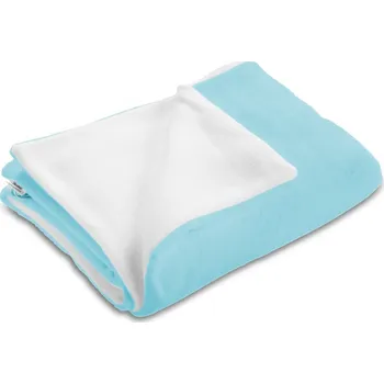 deka Dětská oboustranná deka Mikroplyš/Polar MIP-016 Ledově modrá 100x150 cm