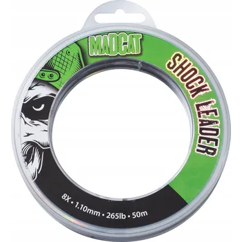 MadCat Šokový vlasec Shock Leader 8X 50m, 1,10mm, 120kg / 1636356
