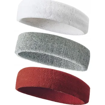 Čelenka SADA 3x ČELENKA do VLASŮ na BĚH, TENIS, SPORTOVNÍ UNISEX