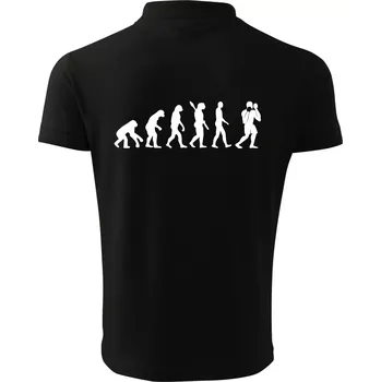 Pánská košile Evoluce box - Polokošile pánská Pique Polo 203 - 4XL ( Černá )