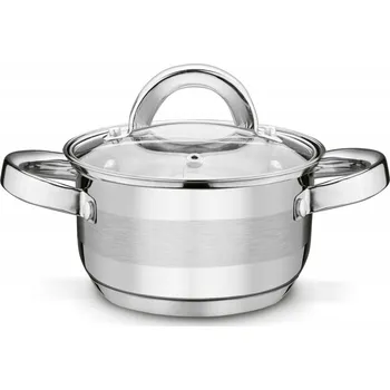 Hrnec Hrnec hrnec Tadar Roger 1,0 l 14 cm nerezová ocel s poklicí