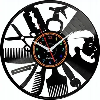 Hodiny Nástěnné hodiny Evevo černé 30 cm