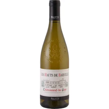 Víno Brotte Chateauneuf du Pape Blanc Les Hauts de Barville 0,75 l
