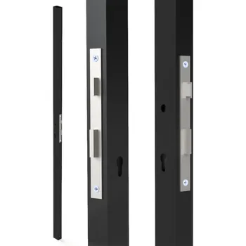 Zábradlí Profil 60x40x2mm H-2000mm se zámkem ZM90/50H, levý