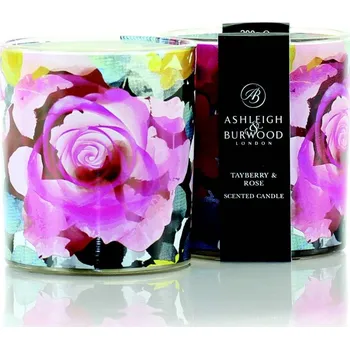 Svíčka ASHLEIGH & BURWOOD Vonná svíčka IN BLOOM - TAYBERRY & ROSE 200g