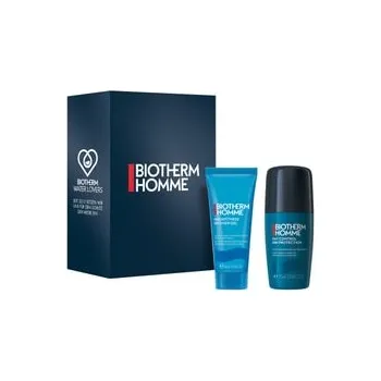 Tělový krém Biotherm Homme Day Control 48H - sada osobní péče (kuličkový deodorant + Aquafitness sprchový gel) Sada osobní péče