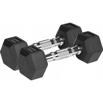 Železné činky pevné Rebel 2x 3 kg