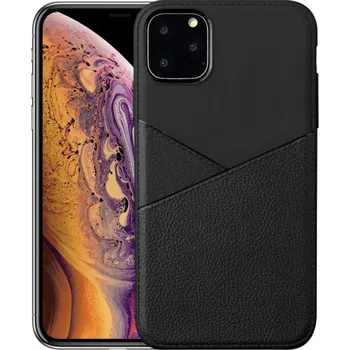 Tenký silikonový kryt Split na iPhone 11 Pro - Černá