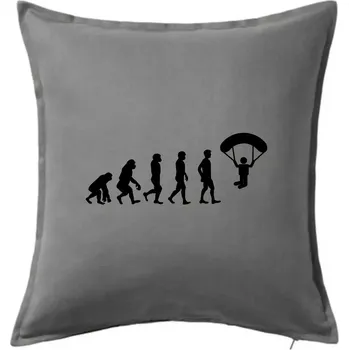Polštář Evoluce paragliding - Polštář 50x50 - 50x50 - Pouze potah ( Tmavě šedý melír )