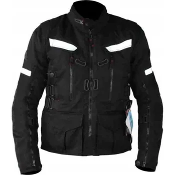 Moto bunda Textilní bunda PGS reviti černo-červená M