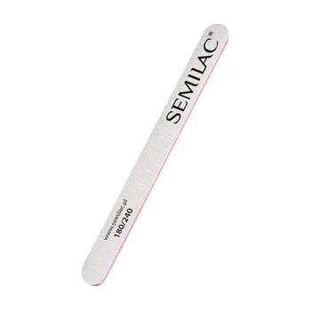 Přípravek na tvář Semilac Nail File Straight 180/240 Pilník na nehty