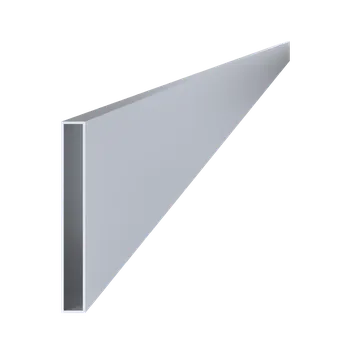 Plot Jokel 160x20x2mm, materiál EN AW-6060 T66, přírodný hliník bez povrchové úpravy, délka 6000mm, cena za kus