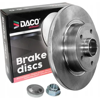 Brzdový kotouč BRZDOVÝ KOTOUČ ZADNÍ 603922 DACO GERMANY RENAULT