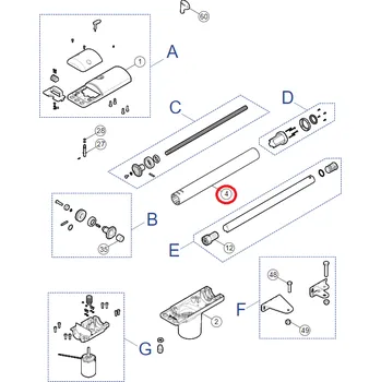 PD0793A3002 kryt pre TOO3000/3024