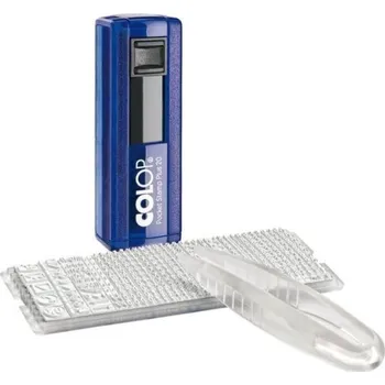 COLOP Pocket Stamp Plus 20 SET, Kapesní razítko 4 řádky