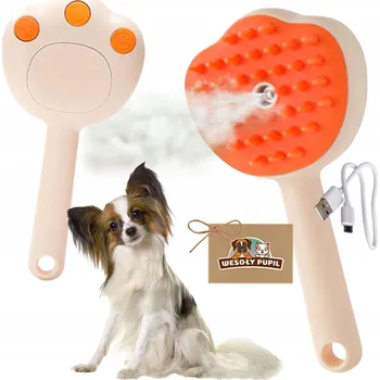 Kosmetika pro psa Kartáč na srst dlouhou, krátká srst, hrubá srst, vlnitá srst Wesoły Pupil
