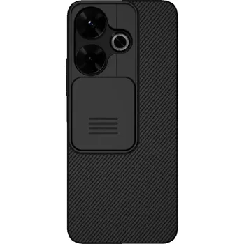 Pouzdro na mobilní telefon Kryt Nillkin CamShield PRO Xiaomi Redmi 13 černý (Ochranný kryt Nillkin CamShield PRO pro Xiaomi Redmi 13 – černý s krytkou fotoaparátu)