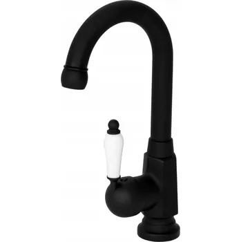 Vodovodní baterie Stojánková umyvadlová baterie Gamma Retro černá