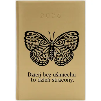 Kalendář Knižní kalendář 2026 A5 zlatý