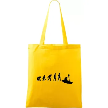 Evoluce kajak - Taška bavlněná - 42 x 38 cm ( Žlutá )
