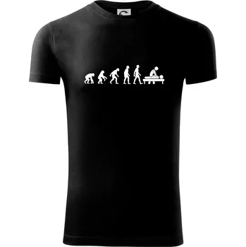 Pánské oblečení Evoluce masáž - Viper FIT - Pánské zůžené tričko - 2XL ( Černá )
