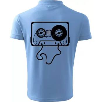 Pánská košile Gramo kazeta - Polokošile pánská Pique Polo 203 - 4XL ( Pyžamově světlá modrá )