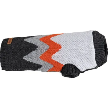 Obleček pro psa Svetr pro psy RIVERA vzor 02 šedá různé velikosti Rozměr: 42 cm délka hřbetu beagle